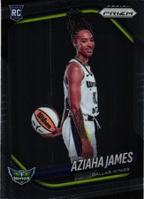 2025 Panini Prizm WNBA #141 Aziaha James-RC-Variation