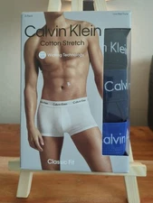 XLarge - Calvin Klein Cotton Strech Underwear Low Rise Trunks Multicolor 