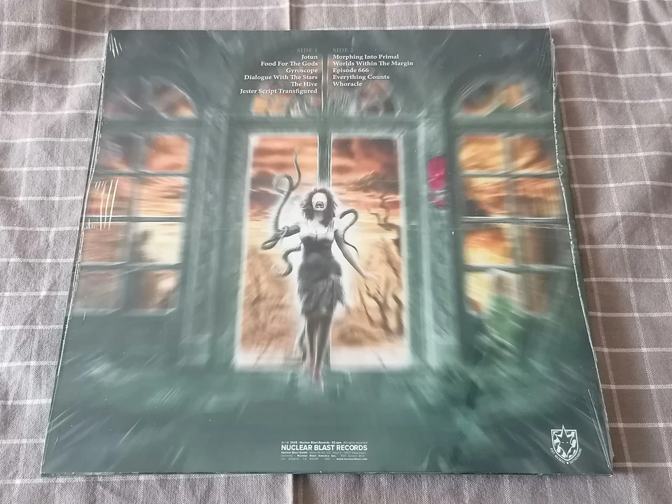 In Flames "Whoracle" Transparent Green With Black And White Marbled LP - Photo 4/4