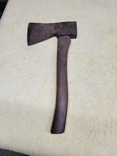 Vintage Tomahawk Axe Hatchet  Wood Handle 14"