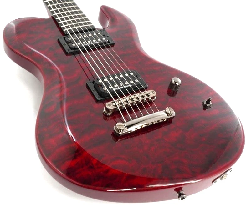 EDWARDS E-DR-II-7ST DIR EN GREY Die Model Red Electric Guitar From Japan - Image 4 of 4