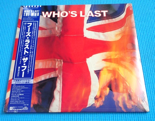 THE WHO 2LP Who's Last 1984 MCA Records Japan NEW Factory Sealed P-6197/8 OBI