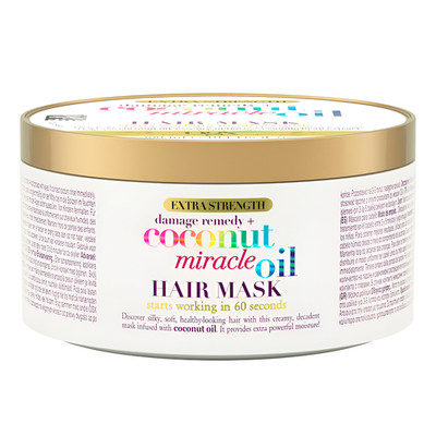OGX feuchtigkeitsspendende Haarmaske mit Kokosnussöl 300 ml