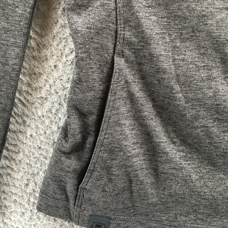 Chaqueta Ogio Cremallera Completa Mujer Pequeña Gris Sólido Cuello Simulado Mangas Largas Bolsillo Nueva con Etiquetas Foto 4 de 4