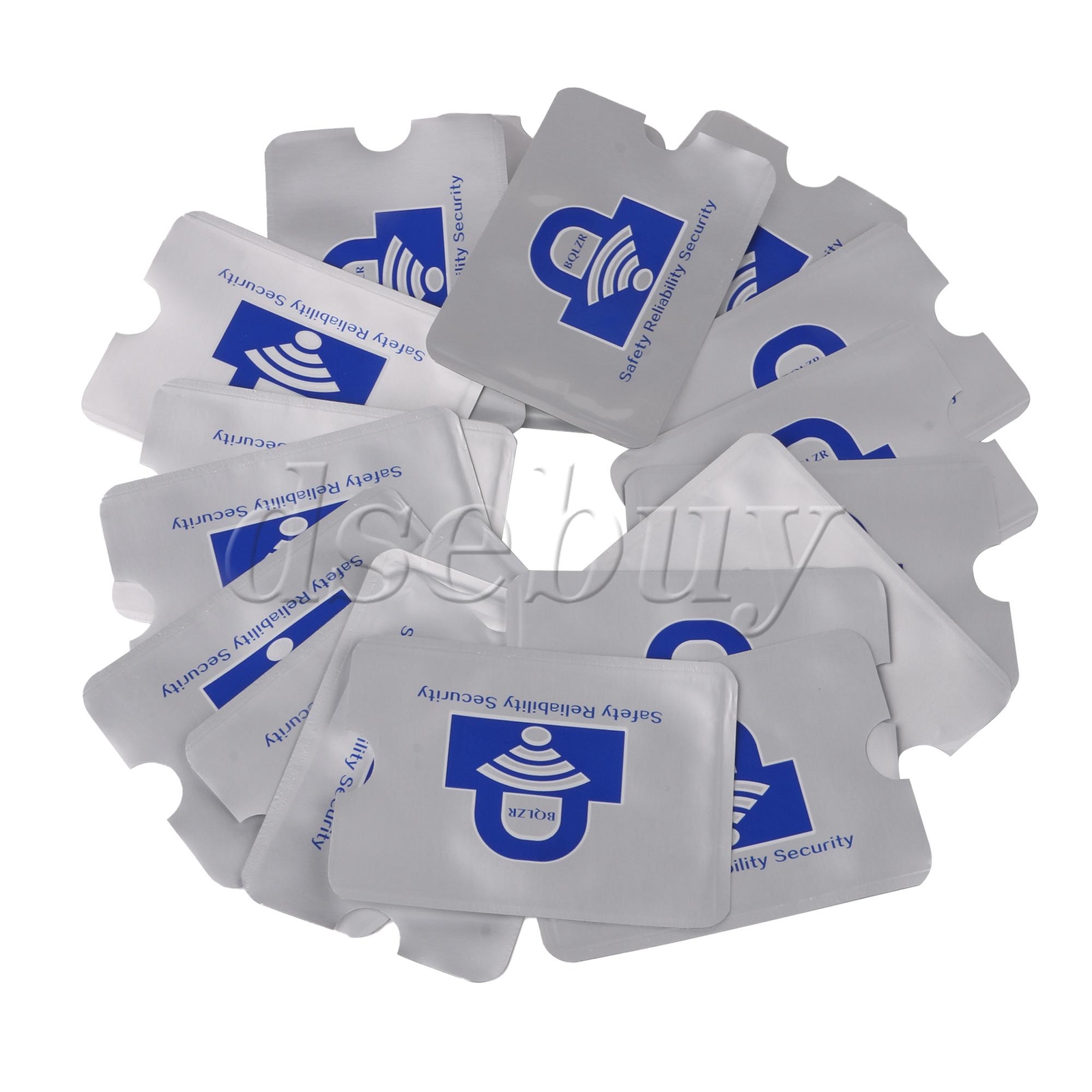 20Pieces RFID Blocking Sleeves Cards Holders Secure 3.58x2.48inch for Wallet