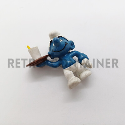 20452: Surf des neiges schtroumpf VG - Schleich - 5,5cm