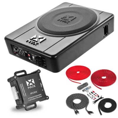 1994-2001 Dodge Ram Truck 1500 10'' Amplified Under-Seat Subwoofer Package | NVX