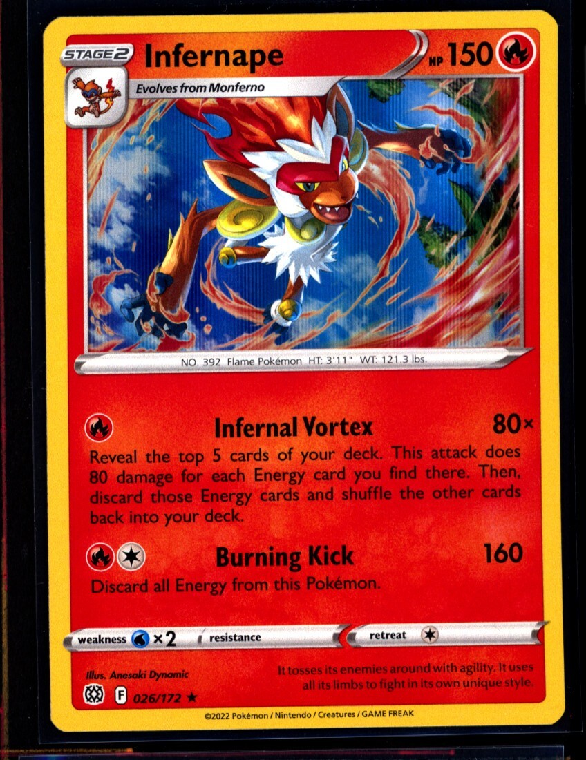 Infernape LV.46 ポケモンカード Infernape LV.46 ポケモンカード