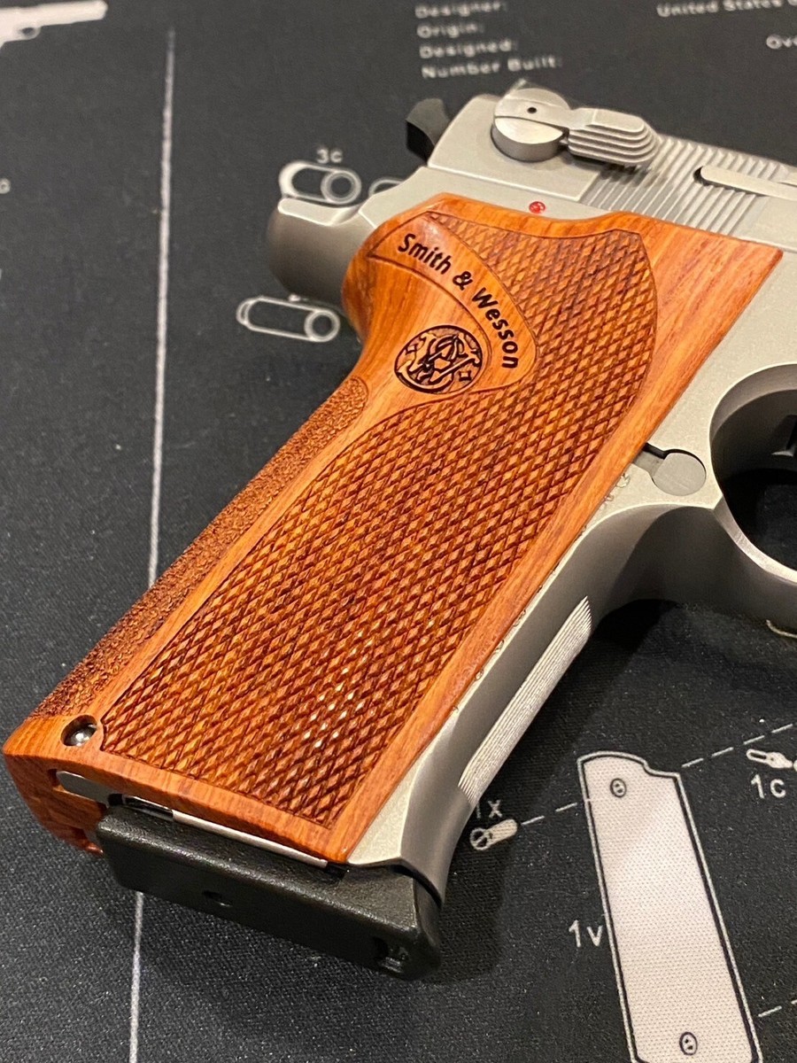 Padauk Wood Grips for S&W 5903TSW, 5906TSW, 5943TSW, 4003, 5903