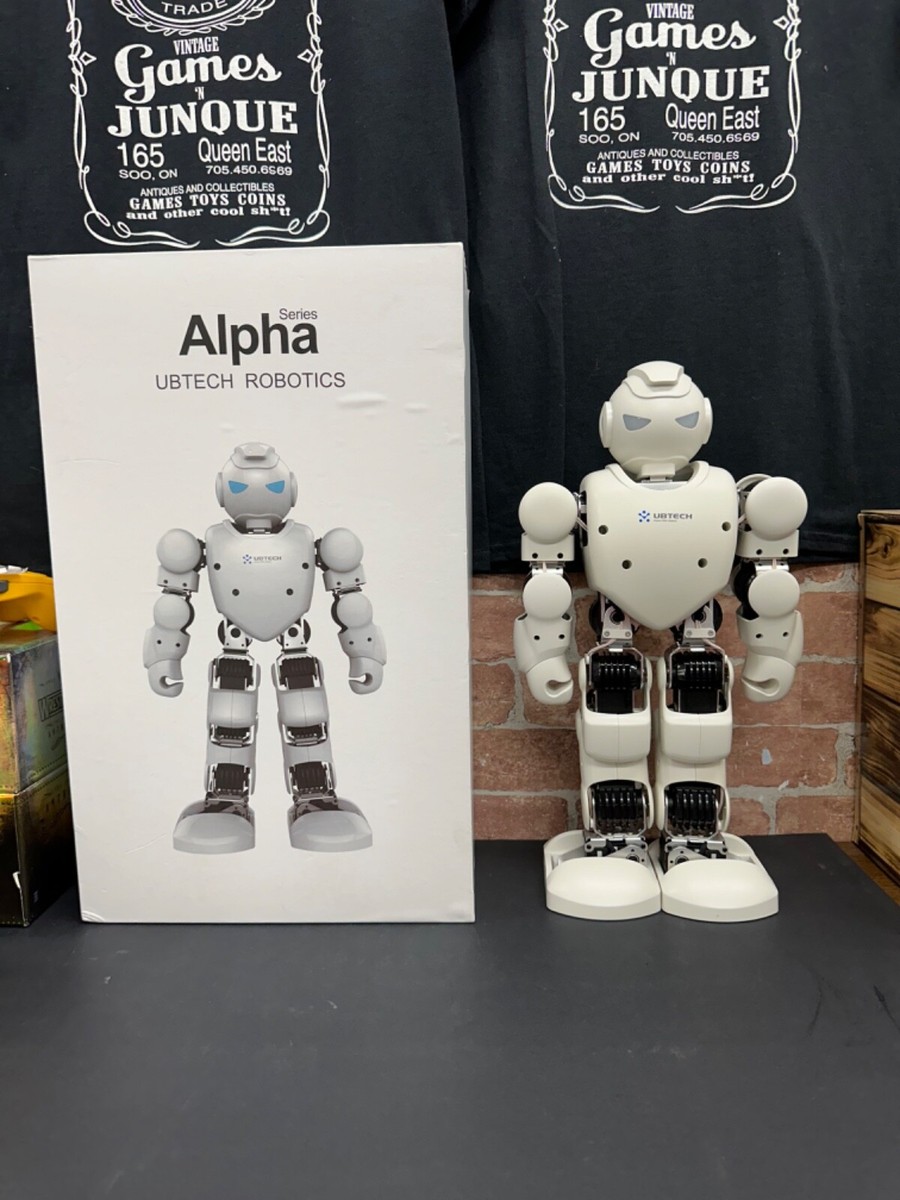 UBTECH Robotics Alpha Series Pro Plastic Humanoid Robot White