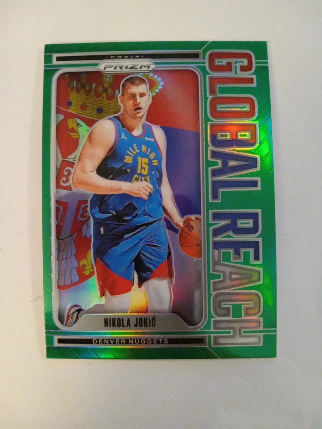 Nikola Jokic trading card