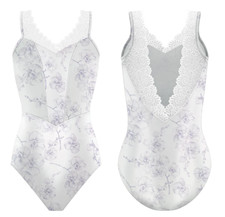 NEW  Danse de Paris Leotard "Moulin - Orchid" -Size 8/XS - NWT FREE SHIP