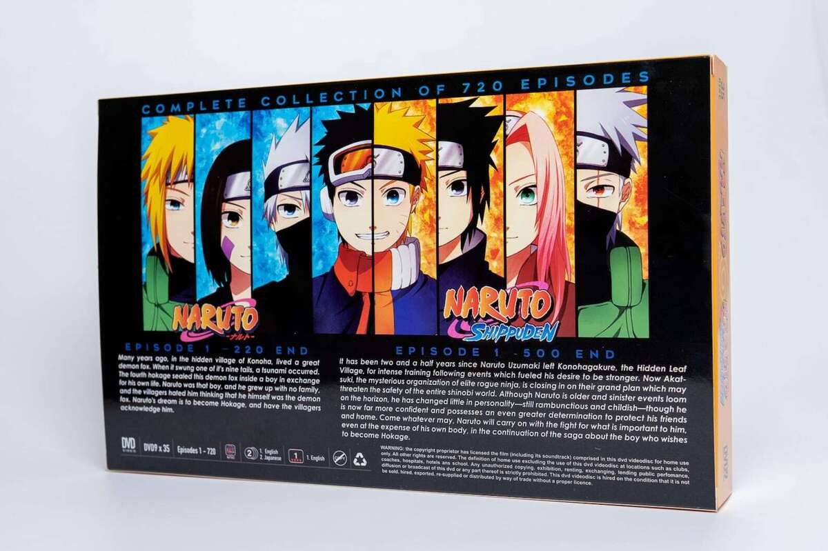 Anime DVD Naruto Shippuden Episode 1-500 Complete English Dub + FREE DVD  Boxset