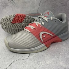 Head Revolt Pro 4.0 Tennis Pickleball Court Shoes Sneakers Women's Sz 7.5 M Gray