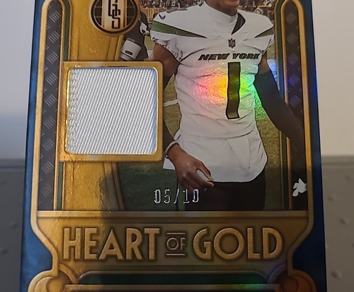 Ahmad Sauce Gardner 2023 Gold Standard "Heart Of Gold" Patch SN 5/10 - Picture 5 of 11