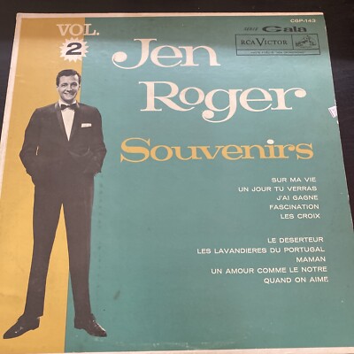 Jen Roger - Souvenir - -cgp 143 - Vinyl | eBay