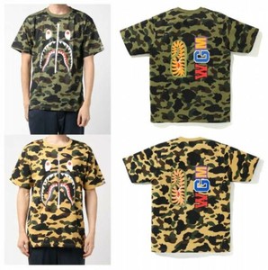bape 1st camo shark tee