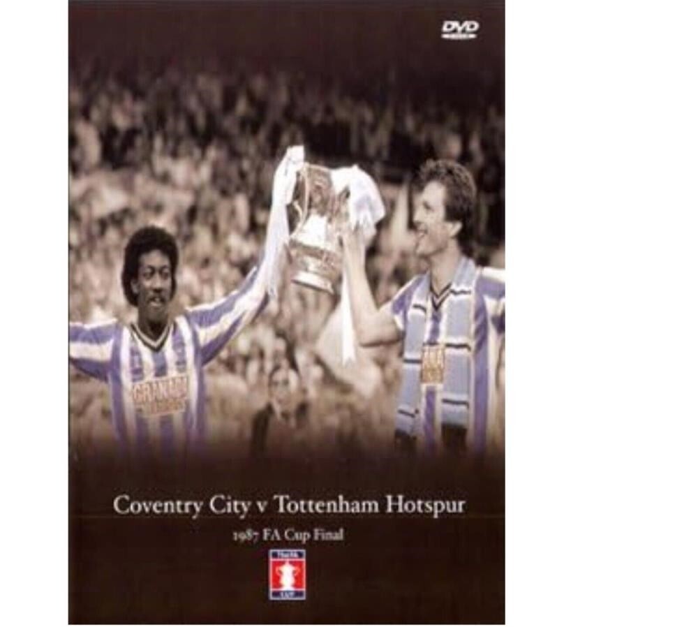 Coventry Vs Tottenham Hotspur 1987 Fa Cup Final DVD
