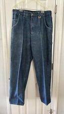 Y2K Baggy Wide Leg Dtek Carpenter Jeans Hip Hop Grunge, Men's 38 x 31