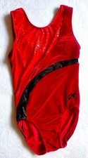 GK Elite Gymnastics Leotard Adult Small AS Competition Dance Costume Aerialist