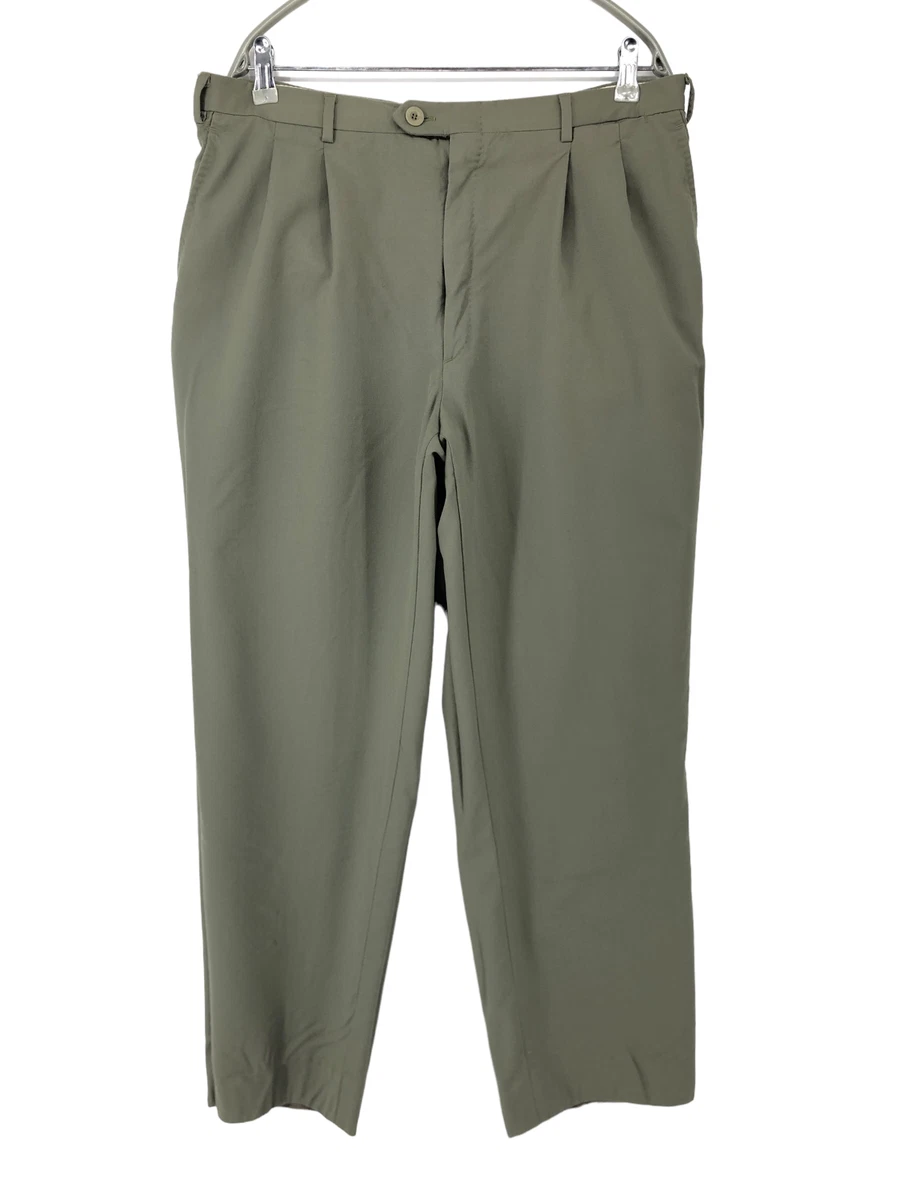 BRIONI Sport Men CANNES 100 Wool Regular Formal Pants Trousers Size 56 W36 L31