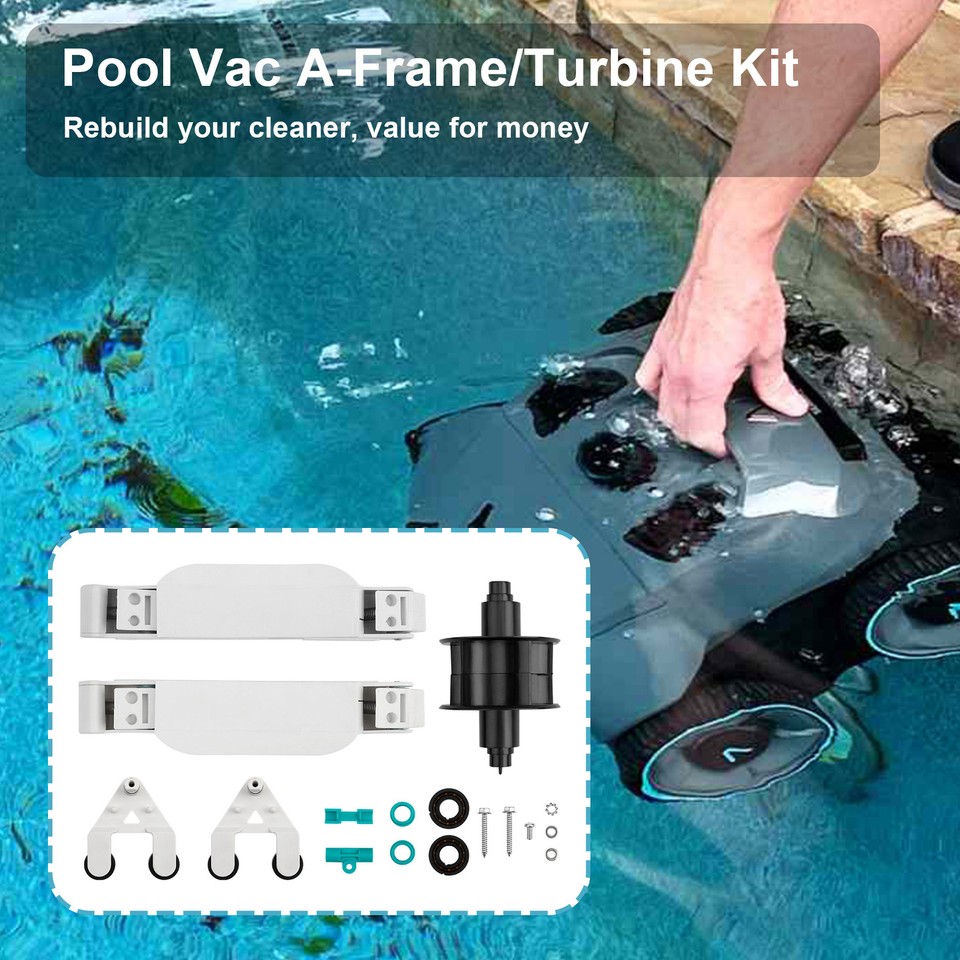 NOVINO Navigator Spindel Gear Kit – Ersatzteile-Set Für Hayward Pool Staubsauger, Ersetzt Hayward #AXV079VP