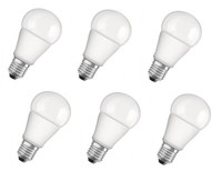 6X Osram Led Lampe GlüHlampe Birne E27 5W = 40W 4000K Matt Eek:E (Spektrum A-G)