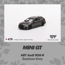 MINI GT 1:64  ABT RS6-R Daytona Grey Diecast Model Car