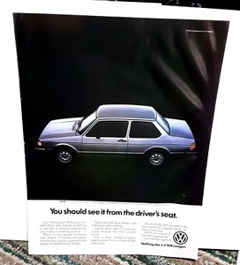 1983 1984 Volkswagen VW Wolfsburg Jetta Original Print Ad