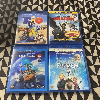 Disney - Disney Blu-ray☆4点セット DISNEY BLU-RAY DVD COMBO MOVIE LOT OF 4 LITTLE MERMAID
