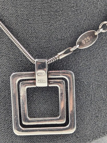 Fossil Collier 0,925 Sterlingsilber mit modischem Anhänger - Bild 7 von 11