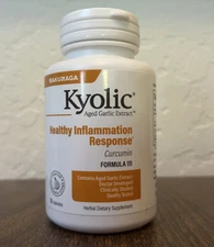 Kyolic Healthy Inflammation Response Curcumin Formula 50 Cap Exp. 5/28