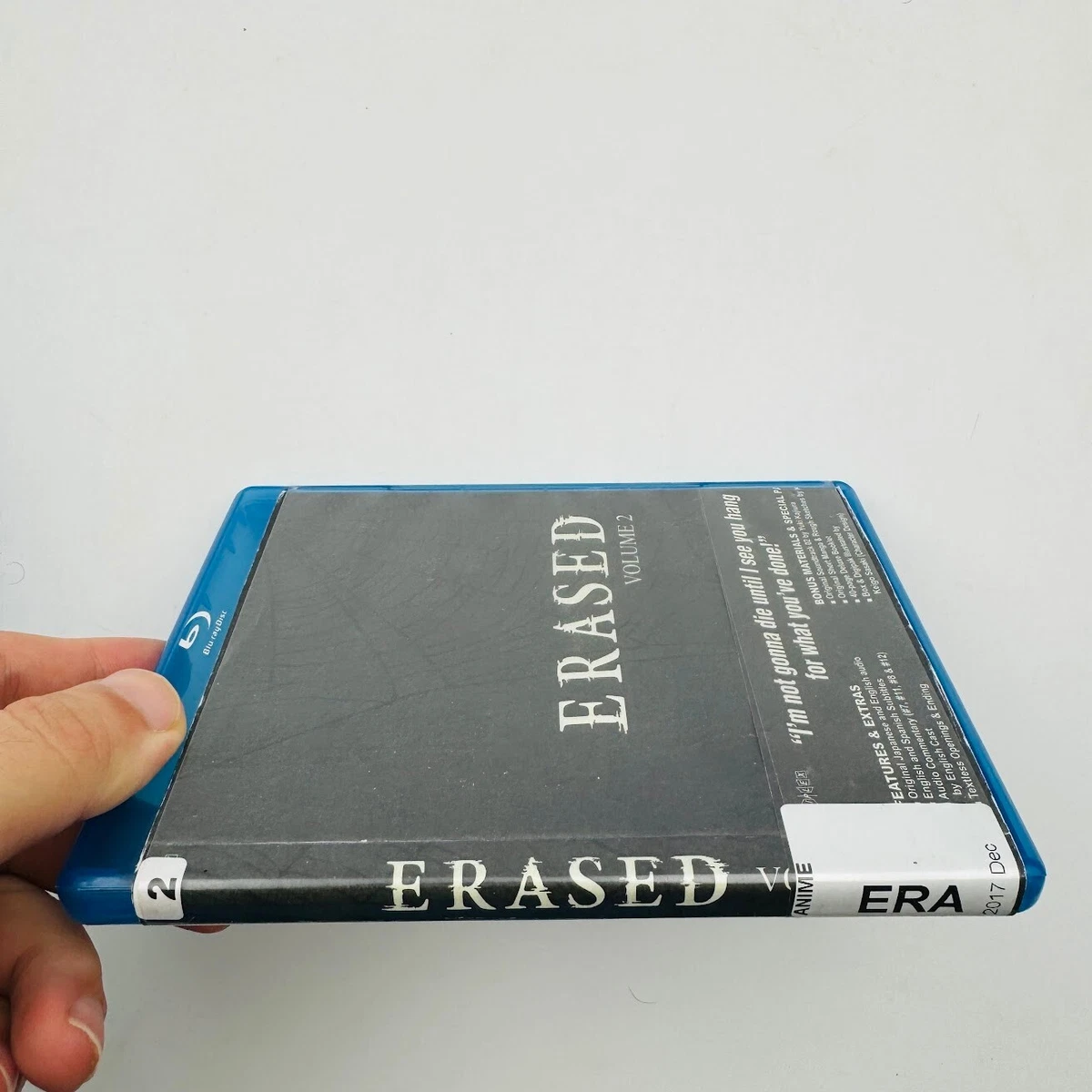 Aniplex USA - ERASED VOL. 2 is now available on BD featuring both the  original Japanese and English dub! Order the entire series on BD now at:  ErasedUSA.com/blu-ray