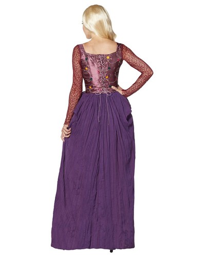 Costume vestito strega Hocus Pocus cosplay Sarah Sanderson - Foto 4 di 8