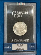 1881-CC GSA Morgan Dollar graded MS66 by NGC BLAST WHITE Wonderful GEM PQ+