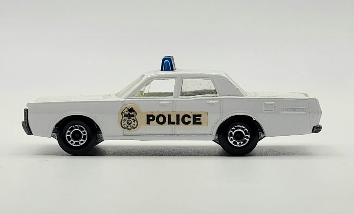 Matchbox Series By Lesney Mercury Police Car Made In England