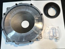 ISLAND OASIS SB2100 ICE CONE w/SHAVER BLADE ASSBLY & CHUTE & SPLASH GUARD - USED