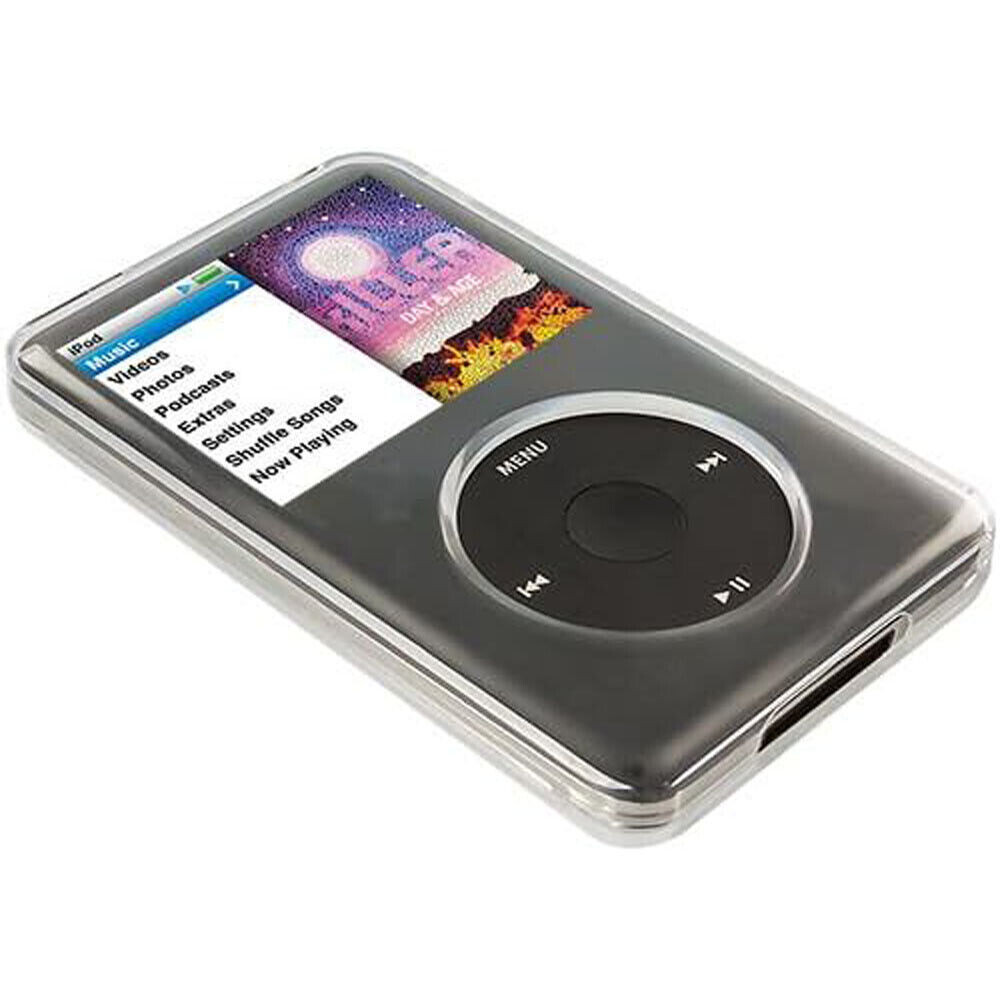 Clear Plastic Cover Case For Apple iPod Video Classic 5th