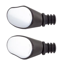SPRINTECH ROAD BICYCLE DROP HANDLEBAR TEN SPEED RIGHT & LEFT HAND MIRRORS PAIR