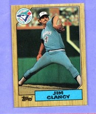 1987 Topps #122  Jim Clancy   Blue Jays