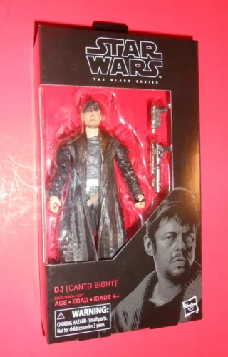 STAR WARS DJ(CANTO BIGHT) #57 THE BLACK SERIES 6in. LAST JEDI SHIPS FREE