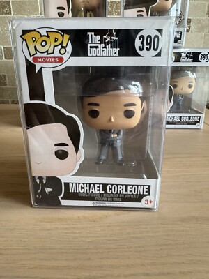 Michael Corleone #390 GREY Suit Exclusive The Godfather Funko Pop Vinyl  Vaulted UK