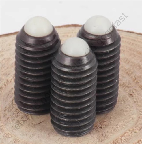 12.9 Grade POM Nylon Plastic Head Bead Screw Spring Ball Head Plunger BeadM3-M10 - Picture 6 of 12