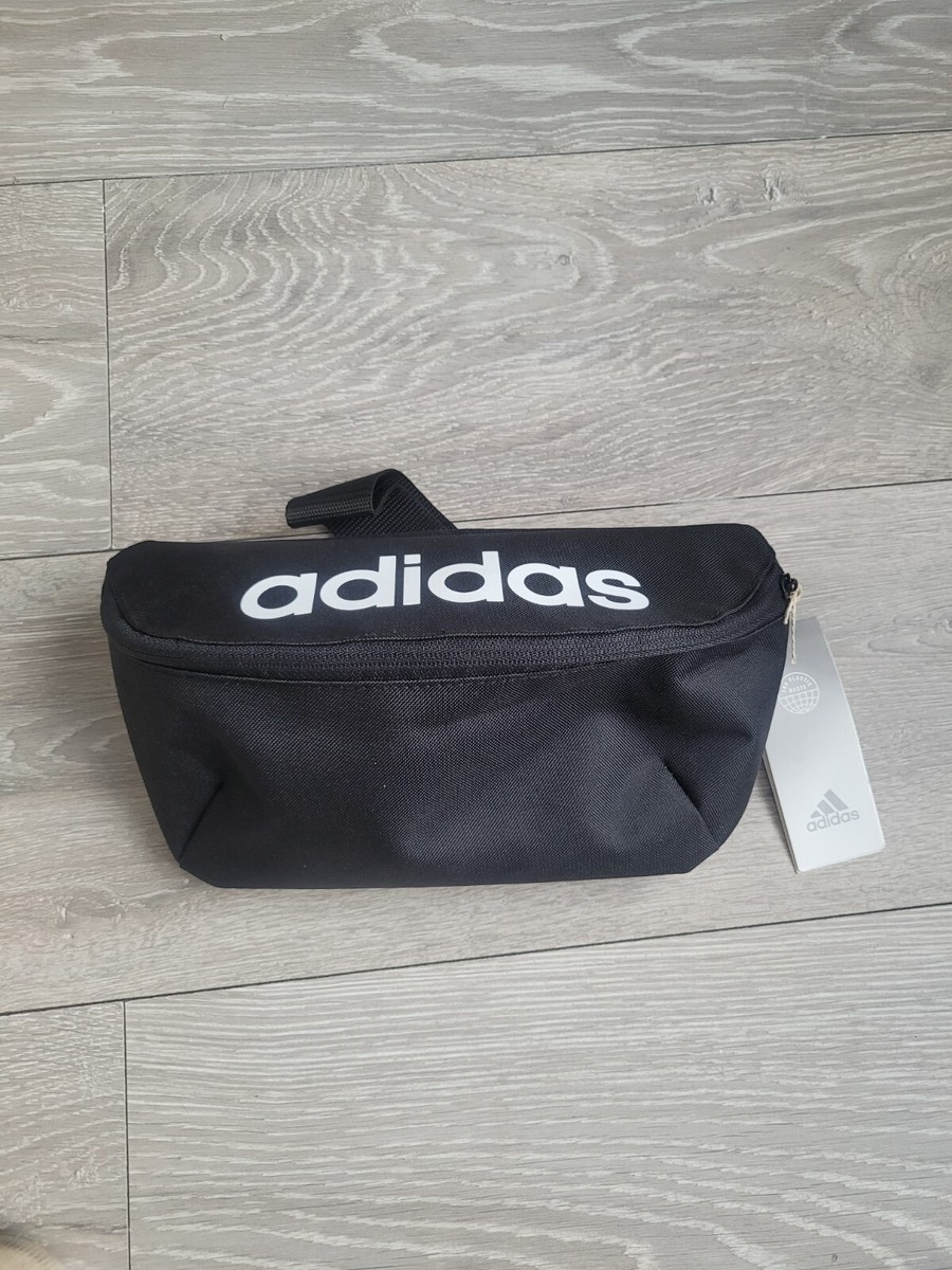 Adidas Daily Waist Bag Essential Travel Bum Bag Adjustable Strap Black  GE1113