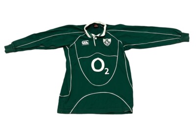 Canterbury New Zealand Irish Rugby Shirt Jersey IRFU Heavy Canterbury New Zealand Irish Rugby Shirt Jersey IRFU Heavy