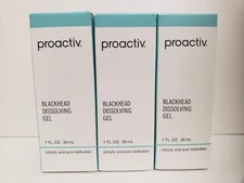 Lot of 3 - Proactiv Blackhead Dissolving Gel 1 oz - New in Box - Exp 9/2025