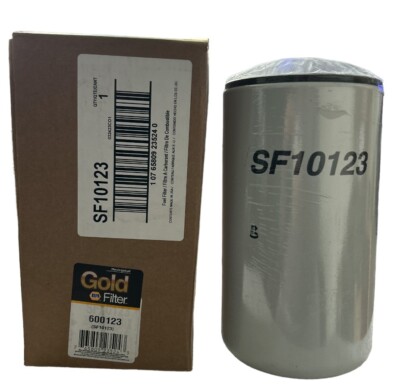 NAPA Gold 600123 Spin-On Fuel Filter Replaces SF10123, WF10123, BF9885 ...