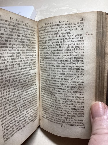 1559, IO BARCLAII ARGENIS Editio novissimus cum Clave hoc ist nominum - Picture 10 of 17