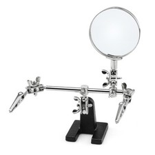 Alligator Clip Tool Helping Third Hand Magnifier Soldering Stand Clamp Holder
