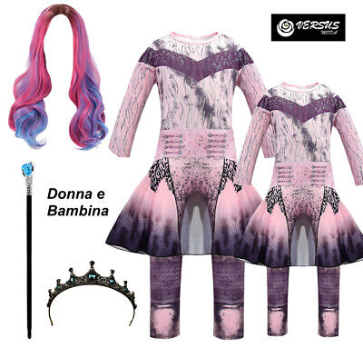 Simile Descendants Vestito Carnevale Audrey Donna Bambina Dress 3 DESC02 WIG5